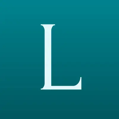 Лига Роботов, сеть секций робототехники для детей, лого-визитка