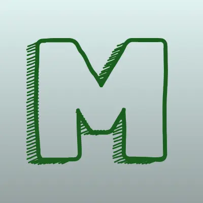 Магазин деревенского мяса, лого-визитка